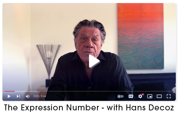 The Expression Number, with numerologist Hans Decoz