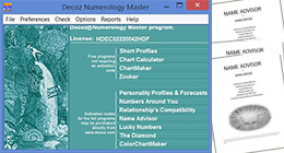 numerology software programs